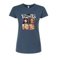 thumbnail image 1 of Bratz - Original Dolls Cartoon Drawing - Juniors Fitted Graphic T-Shirt, 1 of 5