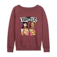 thumbnail image 1 of Bratz - Original Dolls Cartoon Drawing - Women's Lightweight French Terry Long Sleeve Shirt, 1 of 5