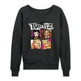 thumbnail image 1 of Bratz - Original Dolls Cartoon Drawing - Women's Lightweight French Terry Long Sleeve Shirt, 1 of 5