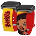 thumbnail image 1 of Bratz Passion For Fashion HD Watch Band Compatible with FitBit Versa 3 & Sense (20mm Long Sasha) by Affinity Bands, 1 of 4