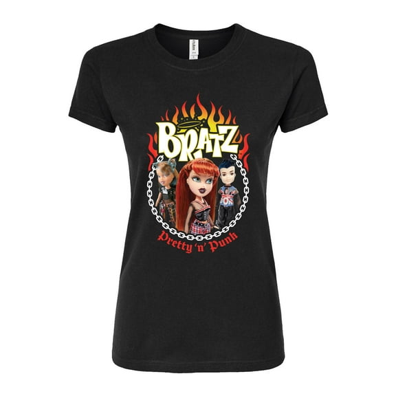 Bratz - Pretty in Punk - Juniors Fitted Graphic T-Shirt