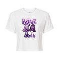 thumbnail image 1 of Bratz - Purple Power Dolls - Juniors Cropped Cotton Blend T-Shirt, 1 of 5