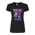 thumbnail image 1 of Bratz - Purple Power Dolls - Juniors Fitted Graphic T-Shirt, 1 of 5