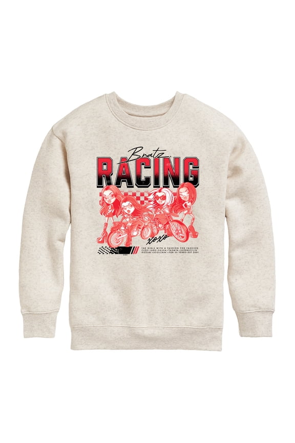 - Racing Jersey - Youth Boys Crew Fleece Sweatshirt