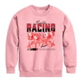 thumbnail image 1 of Bratz! - Racing Jersey - Youth Boys Crew Fleece Sweatshirt, 1 of 3