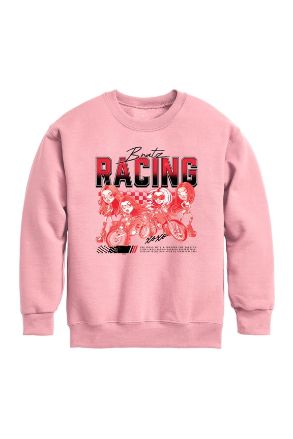 - Racing Jersey - Youth Boys Crew Fleece Sweatshirt