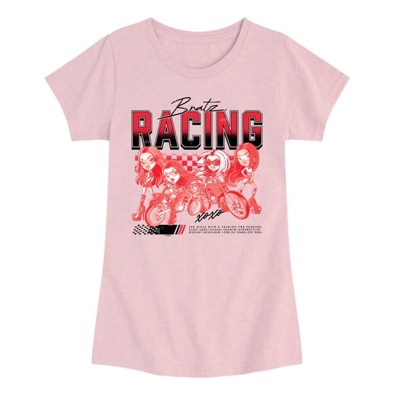 Bratz! - Racing Jersey - Youth Girls Fitted Short Sleeve T-Shirt