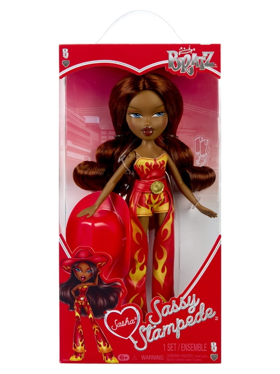 Sassy Stampede Sasha Fashion Doll with Accessories: Western, Cowgirl Style Clothes & Accessory Pieces