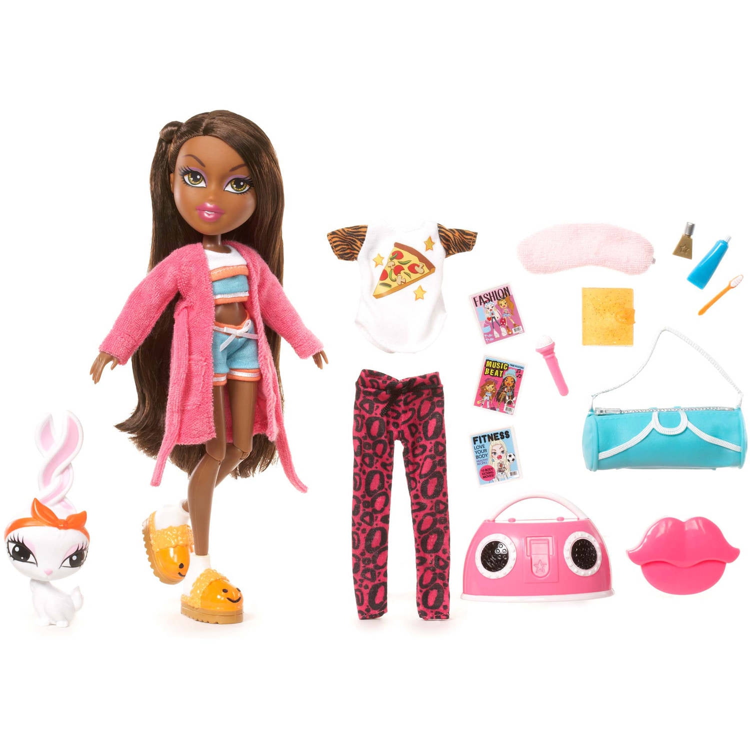 Bratz Sleepover Party Doll, Sasha, Great Gift for Children Ages 6, 7, 8+