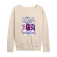 thumbnail image 1 of Bratz - Two Thousand One - Women's Lightweight French Terry Long Sleeve Shirt, 1 of 5