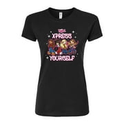 Bratz - Xpress Yourself - Girl Power - Juniors Fitted Graphic T-Shirt