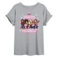 thumbnail image 1 of Bratz - Xpress Yourself - Girl Power - Juniors Ideal Flowy Muscle T-Shirt, 1 of 5