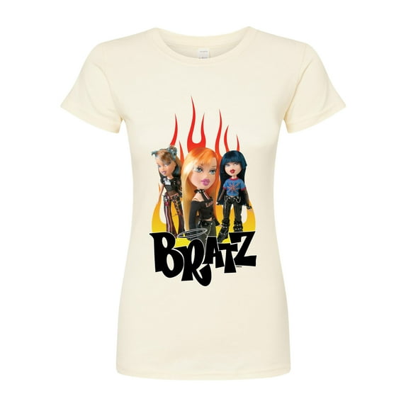 Bratz - Y2K Logo - Butterflies - Juniors Fitted Graphic T-Shirt