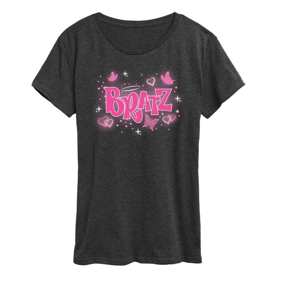 Bratz - Y2K Logo - Butterflies - Women's Short Sleeve Graphic T-Shirt