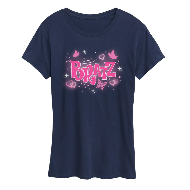 Bratz - Y2K Logo - Butterflies - Women's Short Sleeve Graphic T-Shirt 