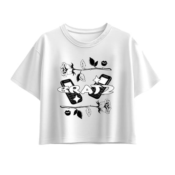 Bratz! - Y2K Logo Collage - Youth Girls Boxy T-Shirt