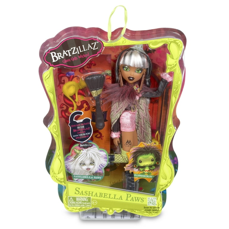 Bratz-mga Bratzillaz Doll, Sashabella Paws, Great Gift for Children Ages 6,  7, 8+