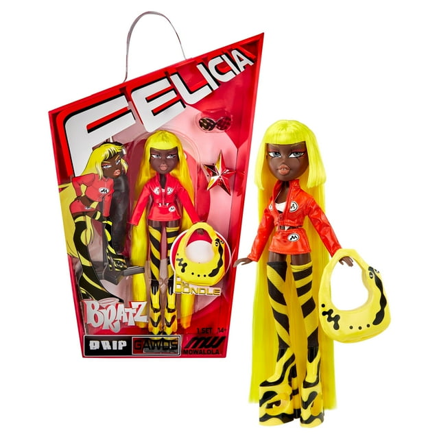 Bratz x Mowalola Special Edition Designer Felicia Fashion Doll with 2 Outfits - Walmart.com