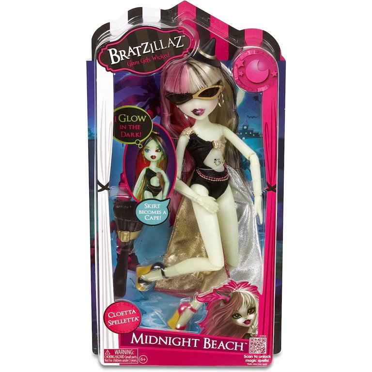 MGA BRATZ Bratzillaz MAGIC NIGHT OUT Cloetta Spelletta Doll - New Sealed