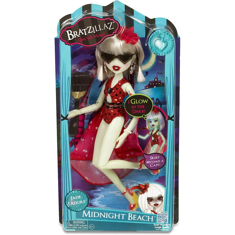 Bratzillaz Midnight Beach Cloetta Spelletta Doll, Great Gift for Children  Ages 6, 7, 8+