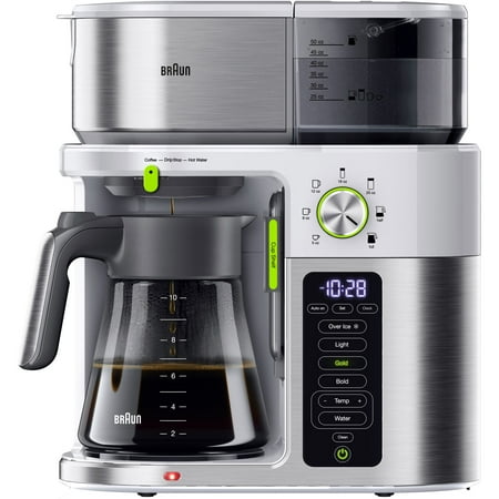 Braun - MultiServe Drip Coffee - White/Stainless Steel