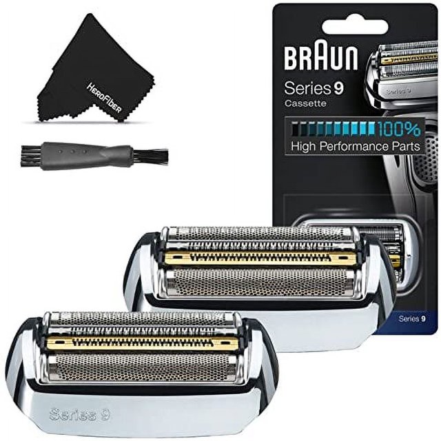 Braun 92S Series 9 Foil & Cutter Replacement Head (2 Pack) for 9080