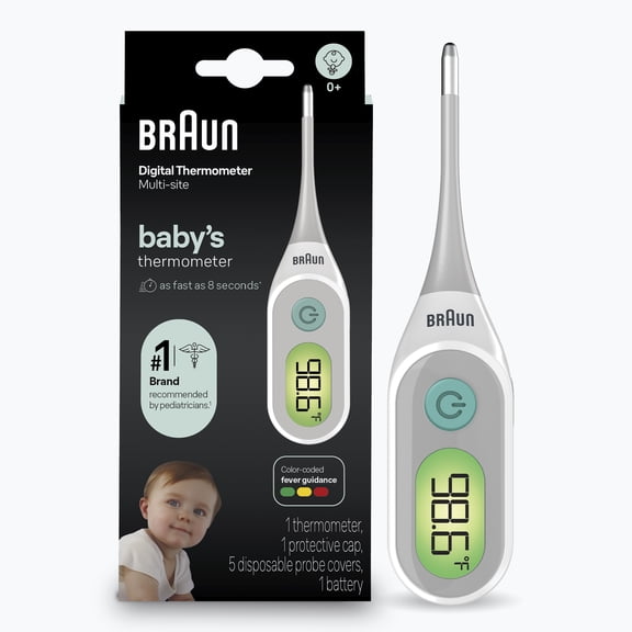 Braun Baby 8-second 3-in-1 Digital Thermometer