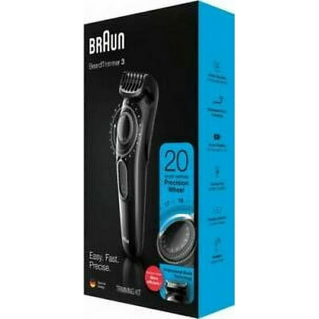 Braun - Beard Trimmer BT3222 - Black/Grey