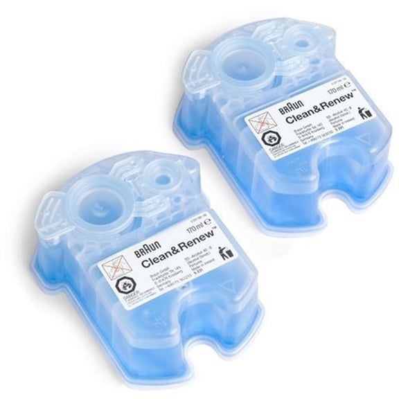 Braun Braun  Clean & Renew, 2 ea