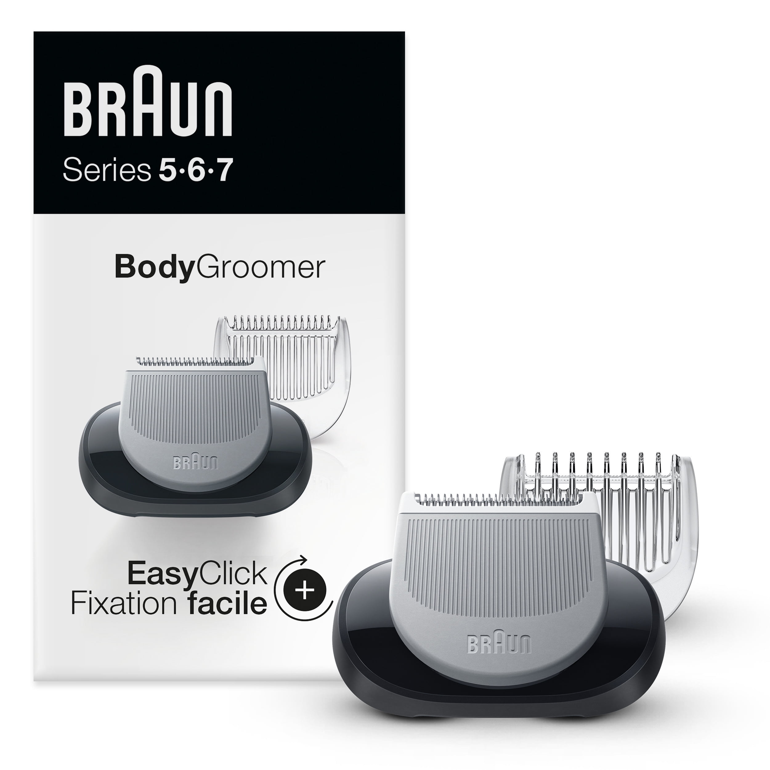 Braun EasyClick Body Groomer Attachment for Series 5, 6 and 7 Electric Shaver