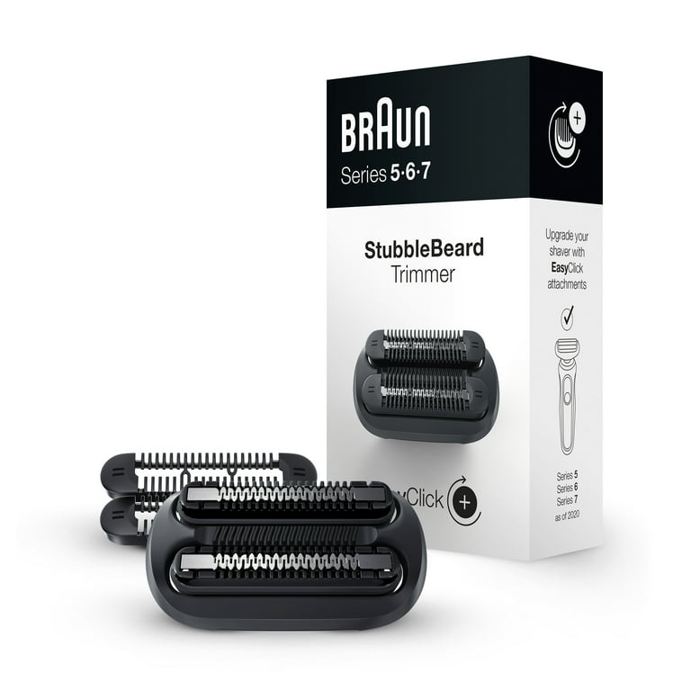 Braun EasyClick Stubble Beard Trimmer Attachment for Series 5, 6