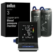 Braun ExactFit 3 Upper Arm Blood Pressure Monitor, Blood Pressure Monitors for Home Use, Two Cuff Sizes, FSA & HSA Eligible, BUA6120US