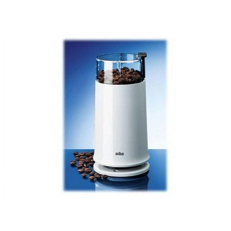 BRAUN Coffee Grinder Model KSM2 Type 4041 GRAY w Cord Storage WORKS