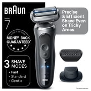 Braun Electric Razor for Men Series 7, Electric Shaver, 360ContourFlex, with Precision Trimmer, Travel Case, S7 7120s