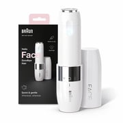 Braun Mini Hair Removal, Electric Facial Hair Removal for Women, Quick & Gentle, Finishing Touch for Upper Lips, Chin & Cheeks, for Easier Makeup Application, Ideal for On-the-Go, with Smartlight