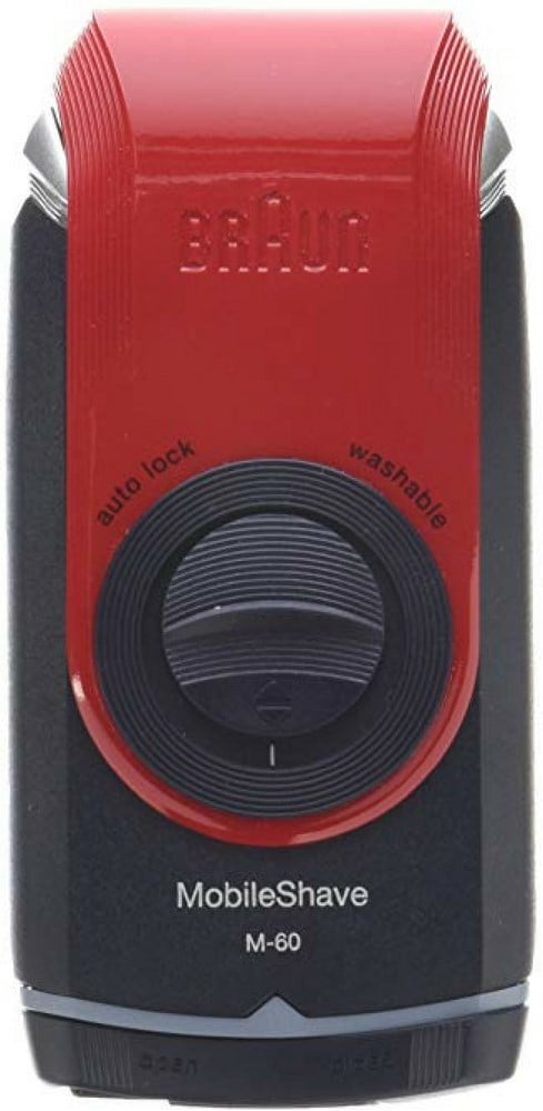 Braun Mobile Pocket Shaver M60 Red 1 ea