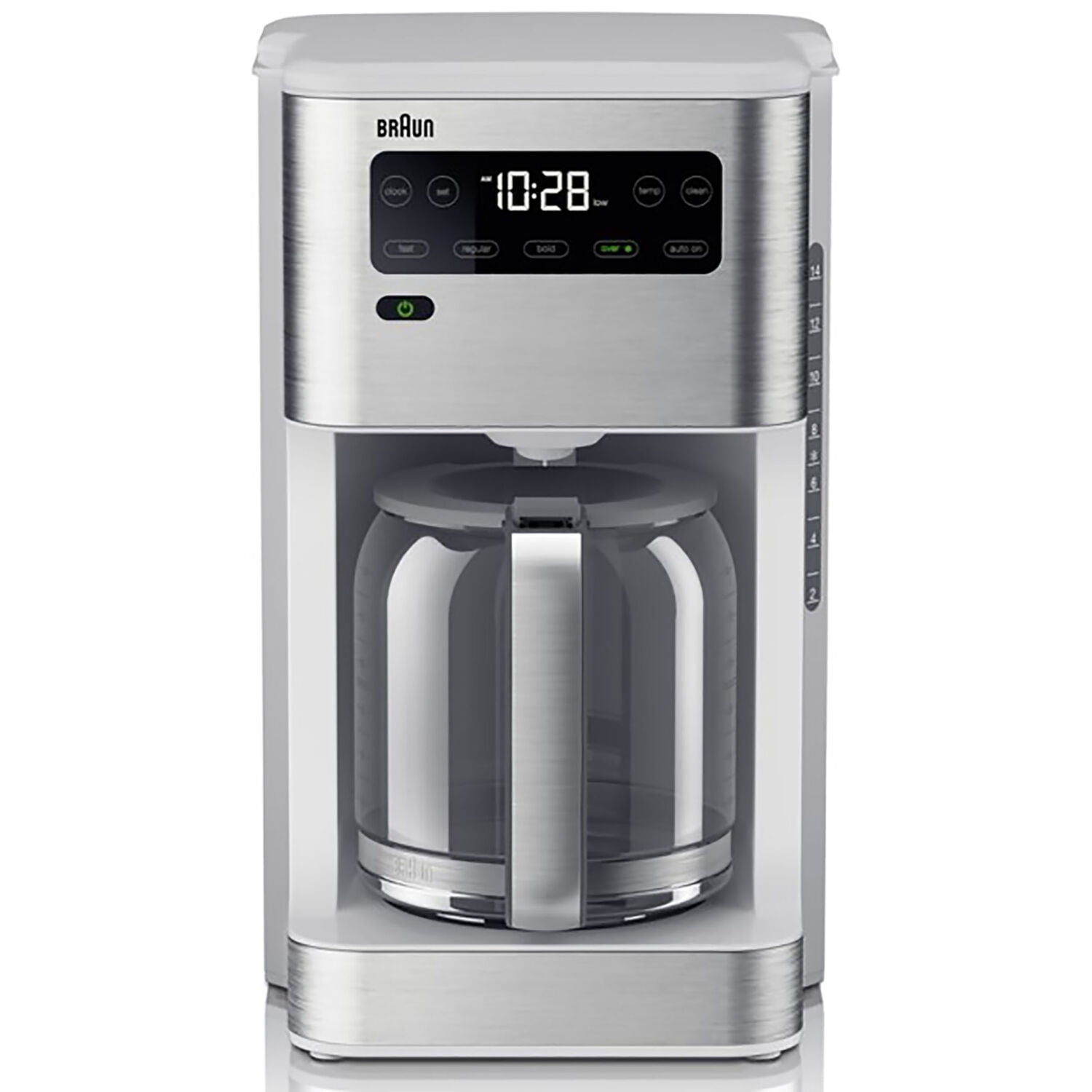 Braun BrewSense Touch Screen 12-Cup Coffee Maker in Stainless Steel