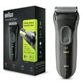 thumbnail image 1 of Braun Series 3 ProSkin 3000s Rechargeable Electric Foil Shaver for Men, Black, 1 of 8