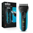 thumbnail interactive-video image 1 of Braun Series 3 ProSkin 3040s Rechargeable Wet Dry Men's Electric Shaver with Precision Trimmer, 1 of 11