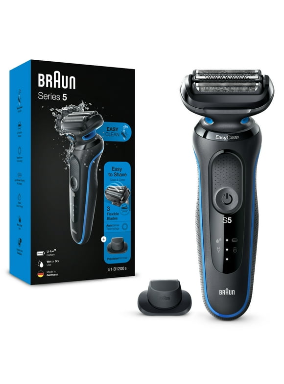Braun Series 5 5018s Rechargeable Wet Dry Men's Electric Shaver with Charging Stand