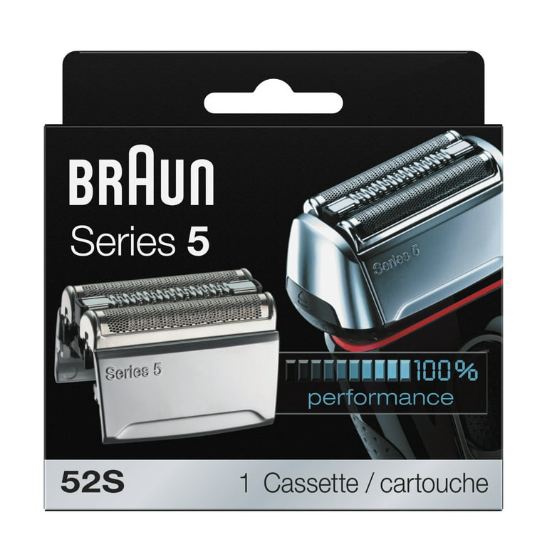 Braun Series 5 52S Electric Shaver Head Replacement Cassette