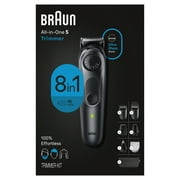 Braun Series 5 5470 All-in-One Style Kit, 8-in-1 Electric Trimmer Kit for Men, Black