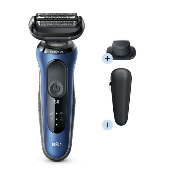 Braun Series 6 6020s Wet and Dry Men's Electric Shaver with Charging Stand