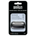 thumbnail image 1 of Braun Series 6 Electric Shaver Replacement Head with Sensitive Skinguard, Easily Attach Your Shaver Head, Compatible with New Generation Series 6 Shavers, 64B, Black, 1 of 5
