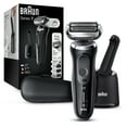 thumbnail image 1 of Braun Series 7 7085cc Flex Rechargeable Wet & Dry Men's Electric Shaver with Clean & Charge Station, Stubble & Beard Trimmer, 1 of 12