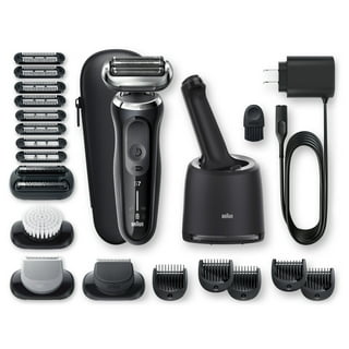 脱毛・除毛 BRAUN 71-S7500CC SILVER Series 7 71-S7500cc Shaver for Men, Wet & Dry with 360° Flex