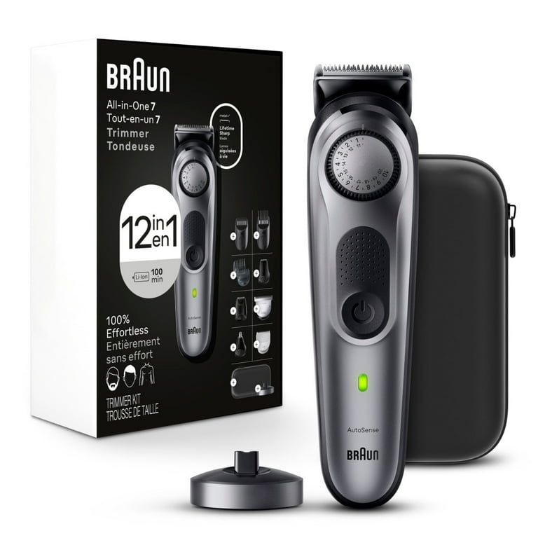 Braun Series 7 7440 All-In-One 12-in-1 Grooming Kit with Beard