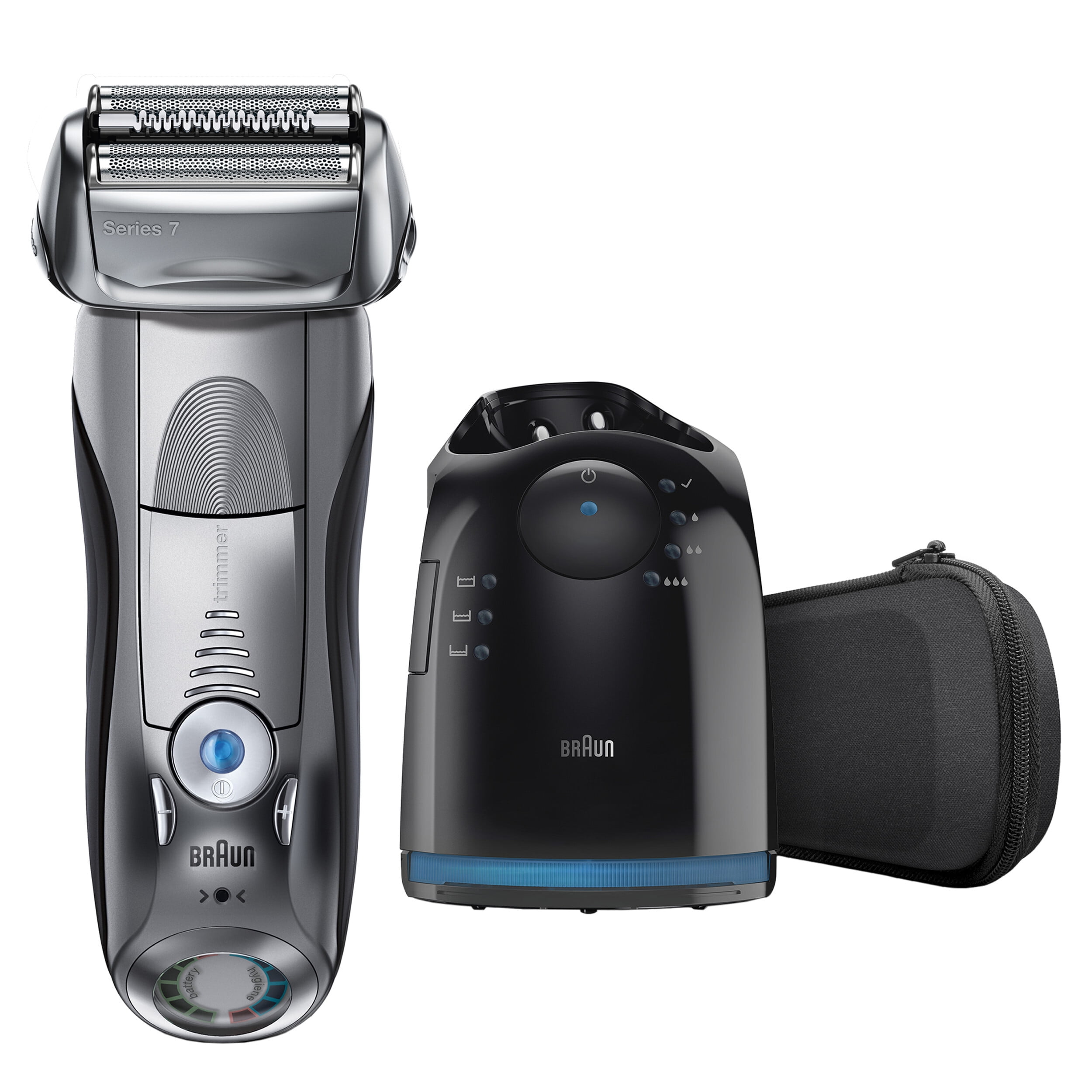 Braun Series 7 790cc Wet Dry Mens Electric Shaver with Clean