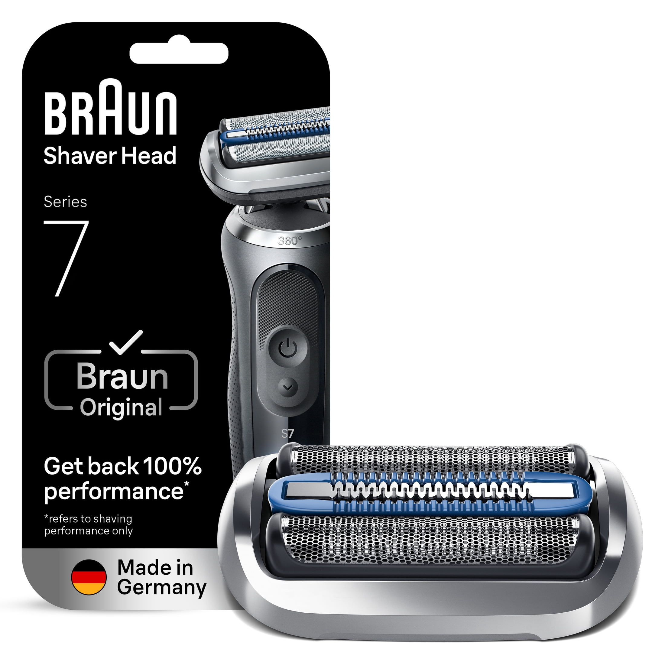 Braun Series 7 Electric Shaver, Original Replacement Head, easy to change in one click, 74S