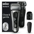 thumbnail image 1 of Braun Series 8 Electric Shaver for Men, with 4+1 Shaving Elements & Precision Long Hair Trimmer, 5in1 SmartCare Center, 8567cc Galvano Silver, 1 of 9